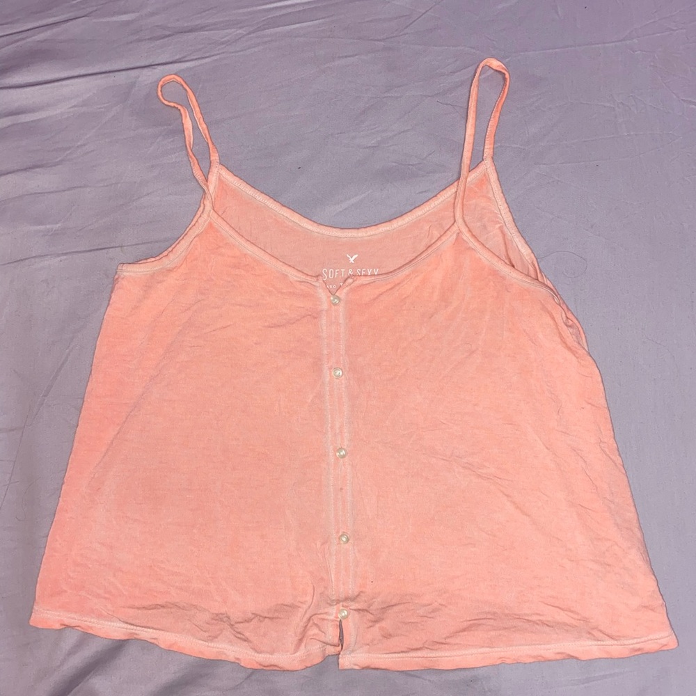 American Eagle cute flowy tank top